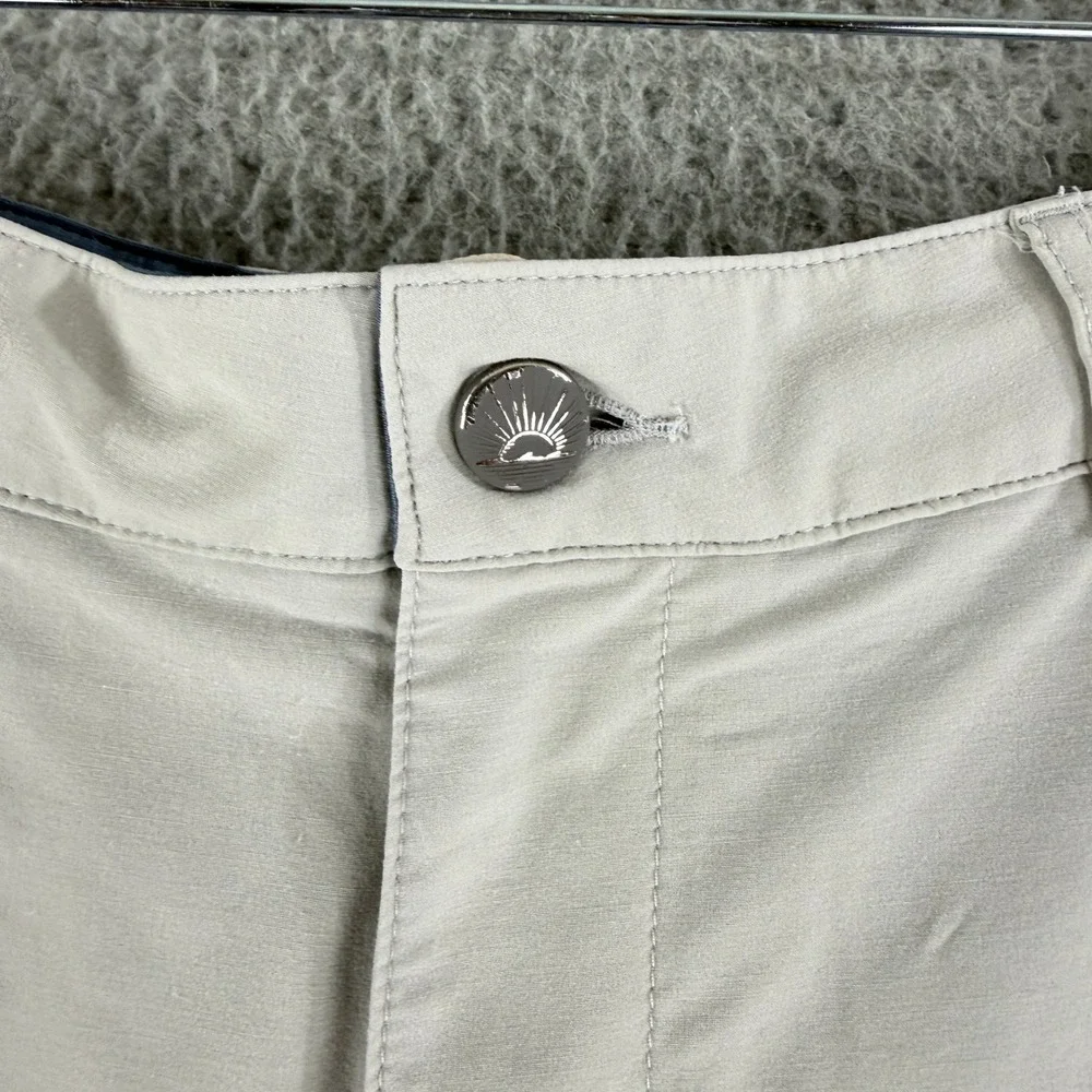 Faherty All Day Shorts Mens 30 Beige 7